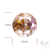 Faceted Cacoxenite Super Seven Amethyst Small