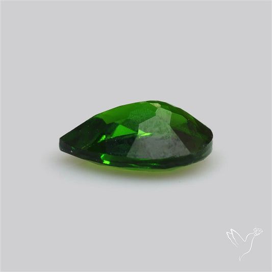 Chrome Diopise Faceted Fine Gemstone