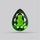 Chrome Diopise Faceted Fine Gemstone