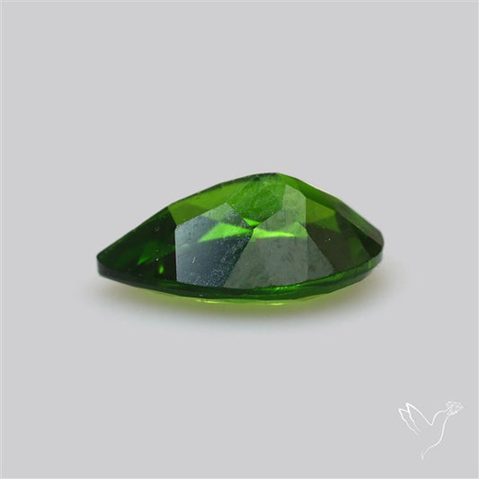 Chrome Diopise Faceted Fine Gemstone