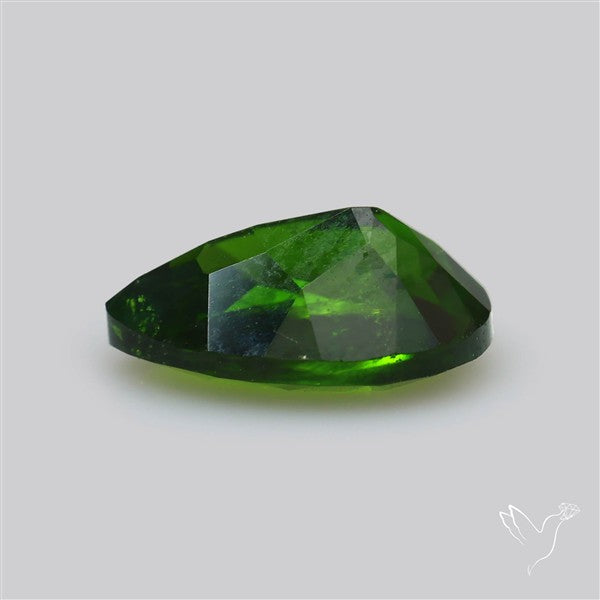Chrome Diopise Faceted Fine Gemstone