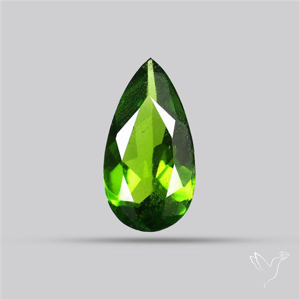 Chrome Diopise Faceted Fine Gemstone