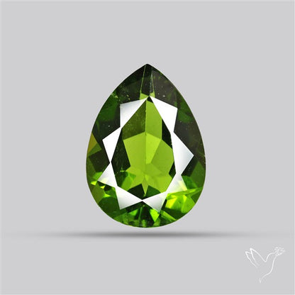 Chrome Diopise Faceted Fine Gemstone