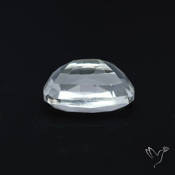 Himalayan Clear Crystal Quartz Faceted Fine Gemstone