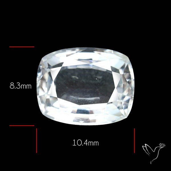 Himalayan Clear Crystal Quartz Faceted Fine Gemstone