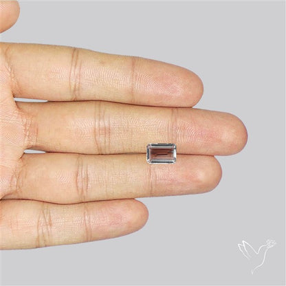 Himalayan Clear Crystal Quartz Faceted Fine Gemstone