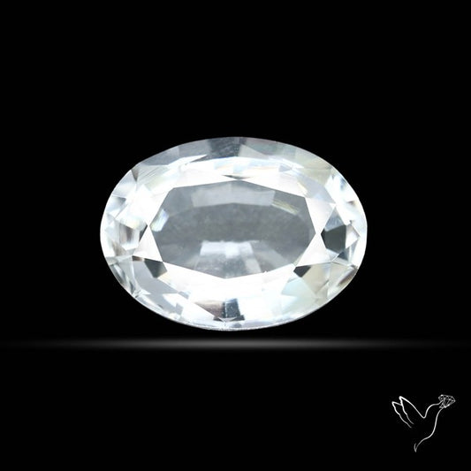 Himalayan Clear Crystal Quartz Faceted Fine Gemstone