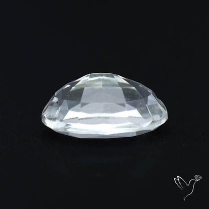 Himalayan Clear Crystal Quartz Faceted Fine Gemstone
