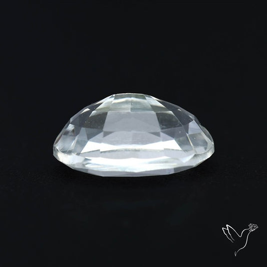 Himalayan Clear Crystal Quartz Faceted Fine Gemstone
