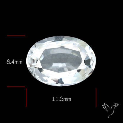 Himalayan Clear Crystal Quartz Faceted Fine Gemstone