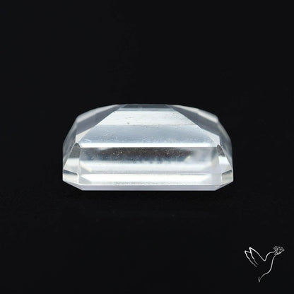 Himalayan Clear Crystal Quartz Faceted Fine Gemstone