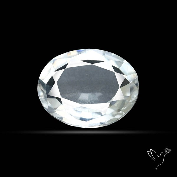 Himalayan Clear Crystal Quartz Faceted Fine Gemstone