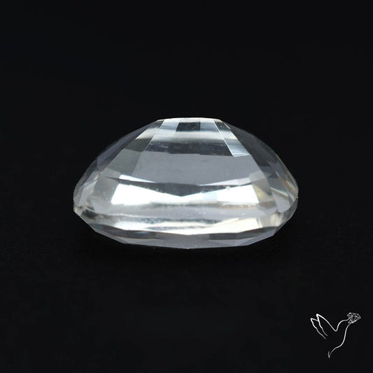 Himalayan Clear Crystal Quartz Faceted Fine Gemstone