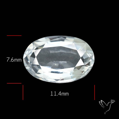 Himalayan Clear Crystal Quartz Faceted Fine Gemstone