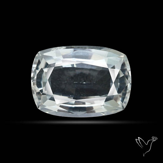 Himalayan Clear Crystal Quartz Faceted Fine Gemstone