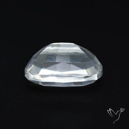 Himalayan Clear Crystal Quartz Faceted Fine Gemstone
