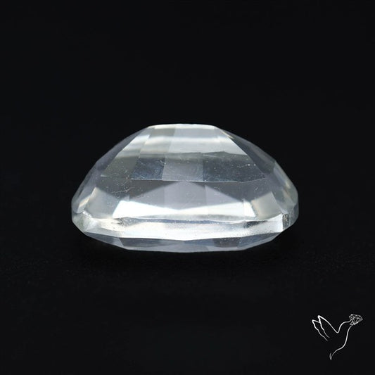 Himalayan Clear Crystal Quartz Faceted Fine Gemstone