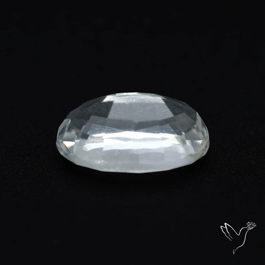 Himalayan Clear Crystal Quartz Faceted Fine Gemstone