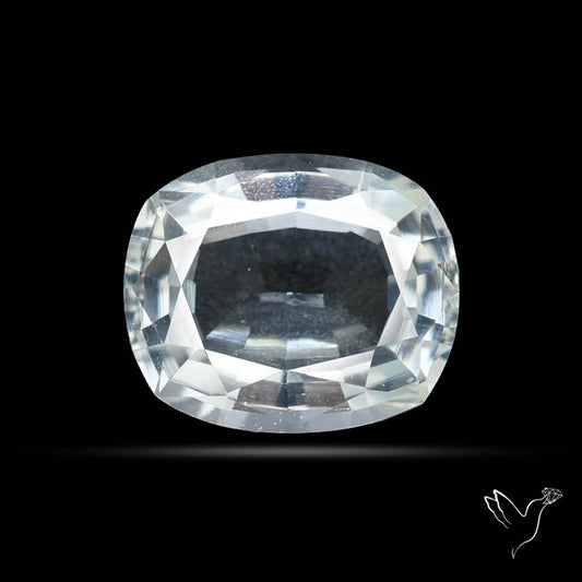 Himalayan Clear Crystal Quartz Faceted Fine Gemstone