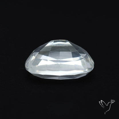 Himalayan Clear Crystal Quartz Faceted Fine Gemstone