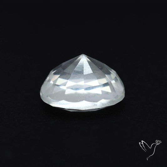 Himalayan Clear Crystal Quartz Faceted Fine Gemstone