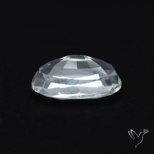 Himalayan Clear Crystal Quartz Faceted Fine Gemstone