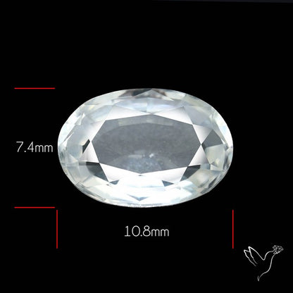 Himalayan Clear Crystal Quartz Faceted Fine Gemstone