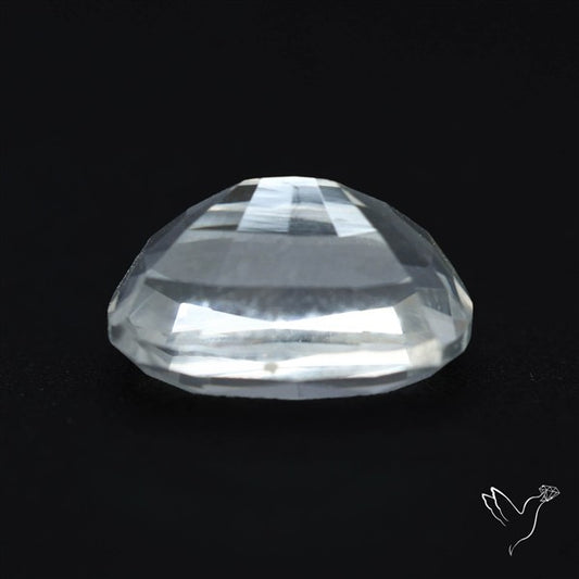 Himalayan Clear Crystal Quartz Faceted Fine Gemstone