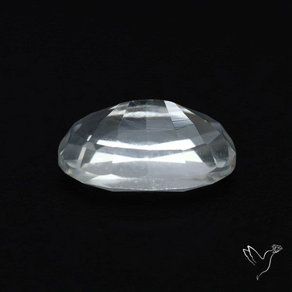 Himalayan Clear Crystal Quartz Faceted Fine Gemstone