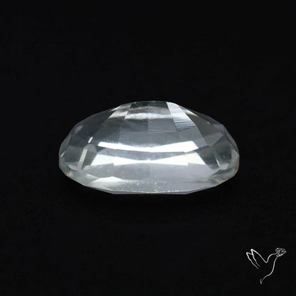 Himalayan Clear Crystal Quartz Faceted Fine Gemstone