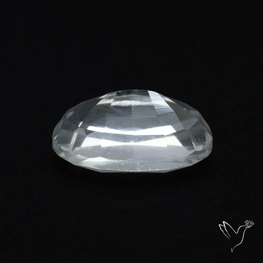 Himalayan Clear Crystal Quartz Faceted Fine Gemstone