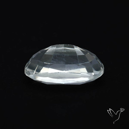 Himalayan Clear Crystal Quartz Faceted Fine Gemstone