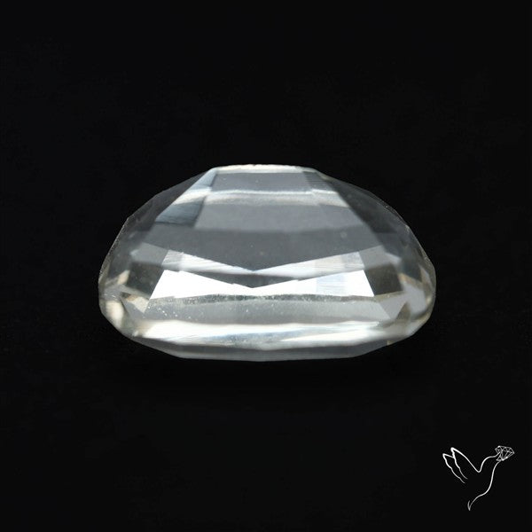 Himalayan Clear Crystal Quartz Faceted Fine Gemstone