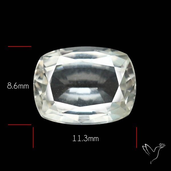 Himalayan Clear Crystal Quartz Faceted Fine Gemstone
