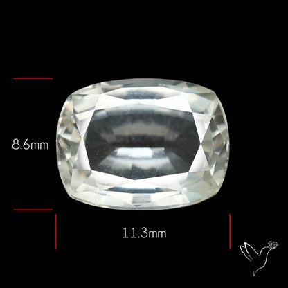 Himalayan Clear Crystal Quartz Faceted Fine Gemstone