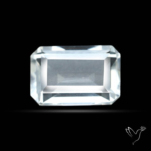 Himalayan Clear Crystal Quartz Faceted Fine Gemstone