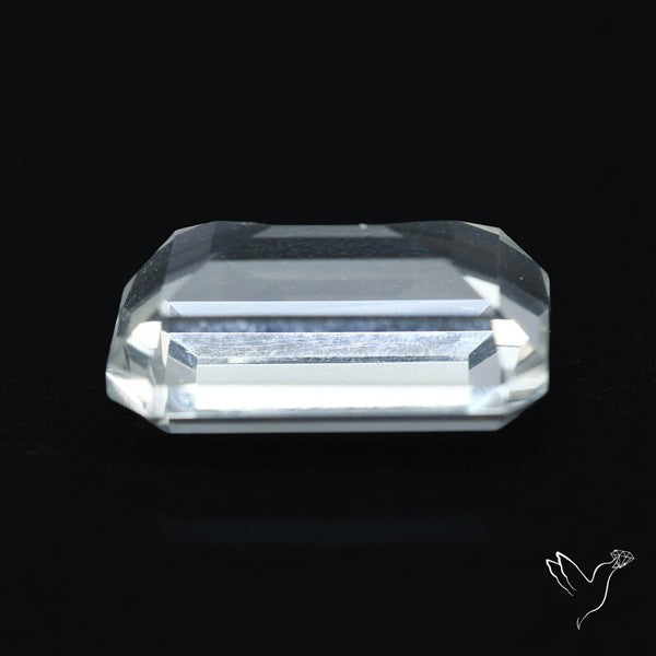 Himalayan Clear Crystal Quartz Faceted Fine Gemstone