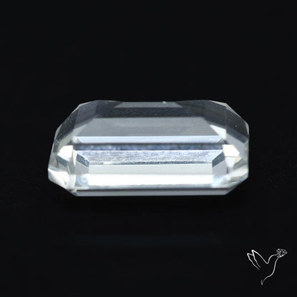 Himalayan Clear Crystal Quartz Faceted Fine Gemstone