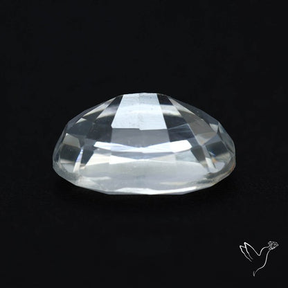 Himalayan Clear Crystal Quartz Faceted Fine Gemstone