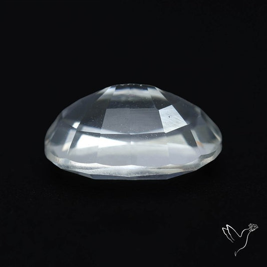 Himalayan Clear Crystal Quartz Faceted Fine Gemstone