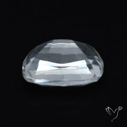 Himalayan Clear Crystal Quartz Faceted Fine Gemstone