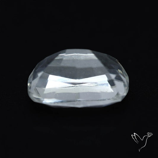 Himalayan Clear Crystal Quartz Faceted Fine Gemstone
