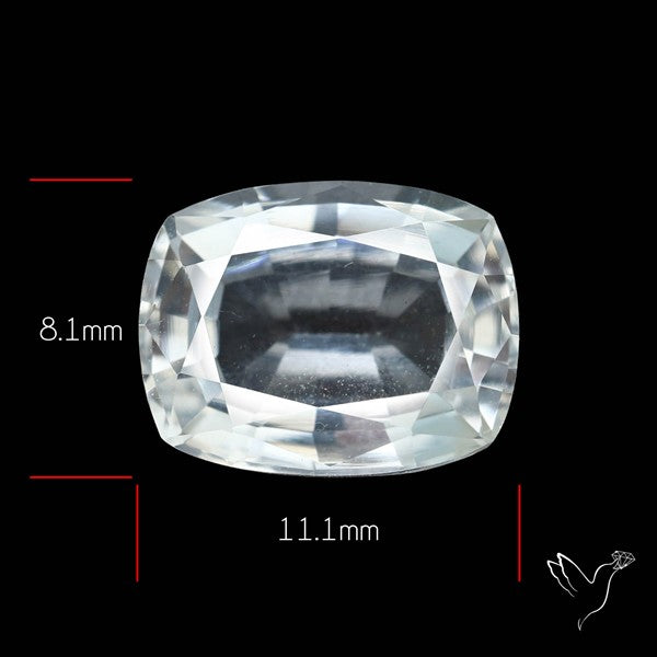 Himalayan Clear Crystal Quartz Faceted Fine Gemstone