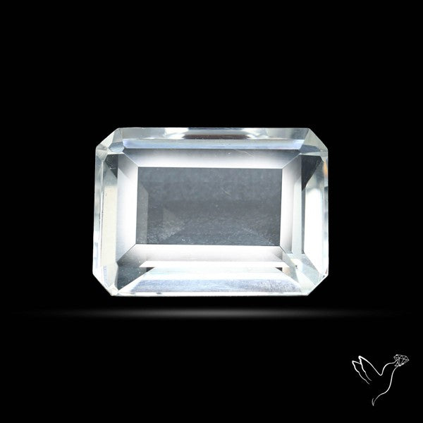 Himalayan Clear Crystal Quartz Faceted Fine Gemstone