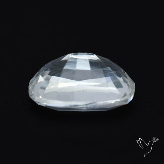 Himalayan Clear Crystal Quartz Faceted Fine Gemstone