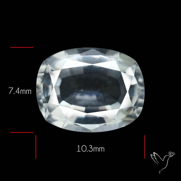 Himalayan Clear Crystal Quartz Faceted Fine Gemstone