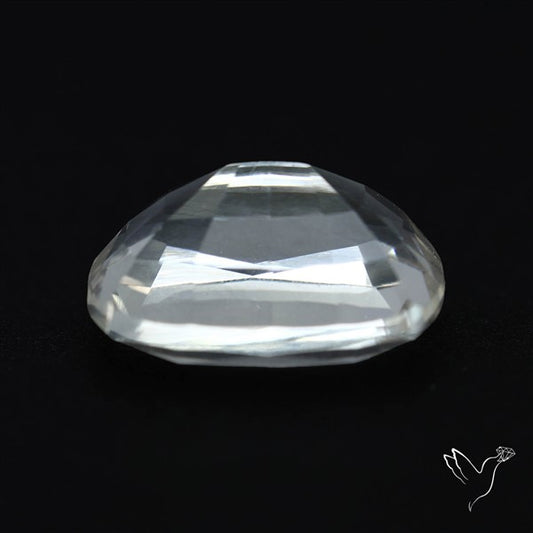Himalayan Clear Crystal Quartz Faceted Fine Gemstone