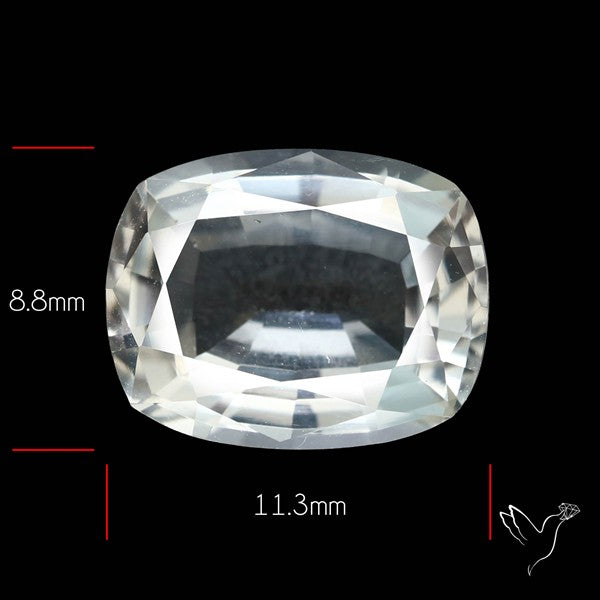 Himalayan Clear Crystal Quartz Faceted Fine Gemstone