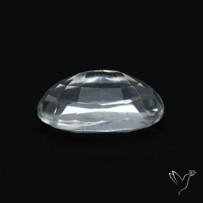 Himalayan Clear Crystal Quartz Faceted Fine Gemstone