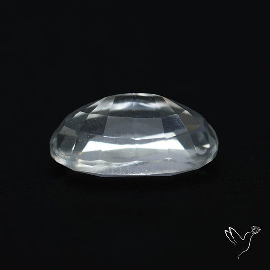 Himalayan Clear Crystal Quartz Faceted Fine Gemstone